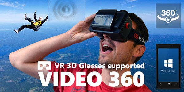 Win10版通用版Video 360发布下载  支持360度视频、虚拟现实2