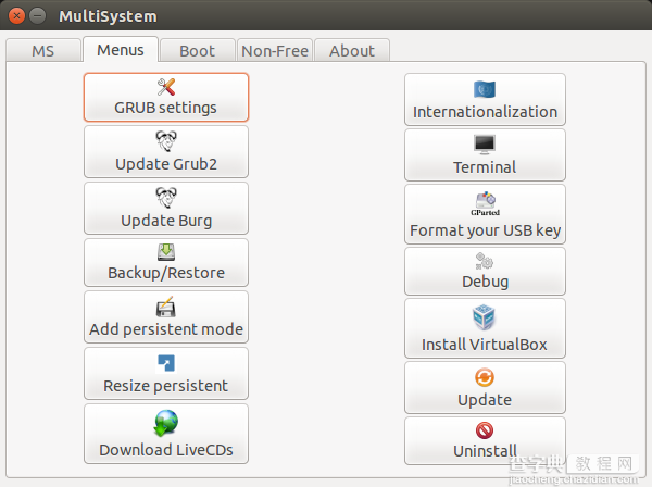 在Ubuntu中制作多启动USB盘的U盘的教程10
