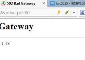 上网打开网页提示502 bad gateway是什么意思？如何解决？1