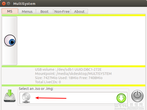 在Ubuntu中制作多启动USB盘的U盘的教程6