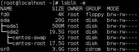 在Linux系统中使用lsblk和blkid显示设备信息的方法2