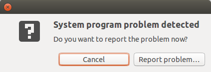 Ubuntu系统中程序错误提示的规避方法1