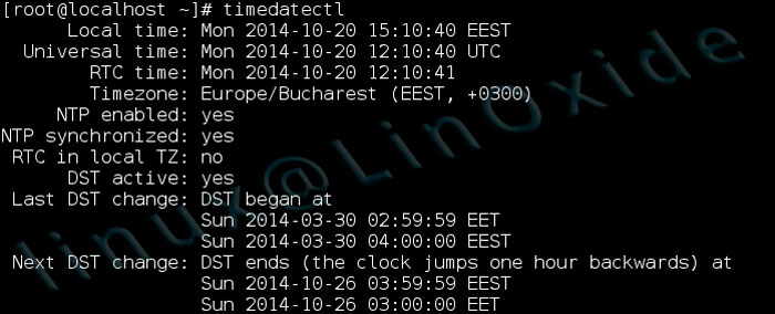 在systemd下管理Linux系统的时间和日期的方法2