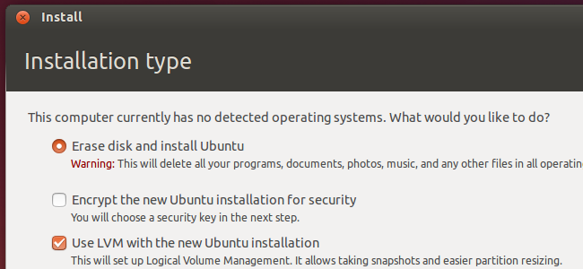 Ubuntu系统上使用LVM调整硬盘分区的教程1