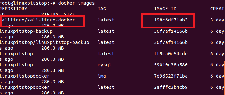 在Docker中安装Kali Linux的教程2