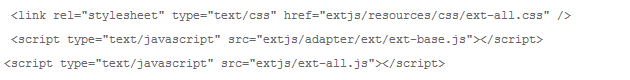 ExtJS 学习专题（一） 如何应用ExtJS（附实例）1